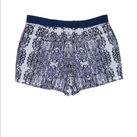 1.STATE Blue Printed Side Panel Tank Top and Matching Shorts Set Size Small - Picture 15 of 16